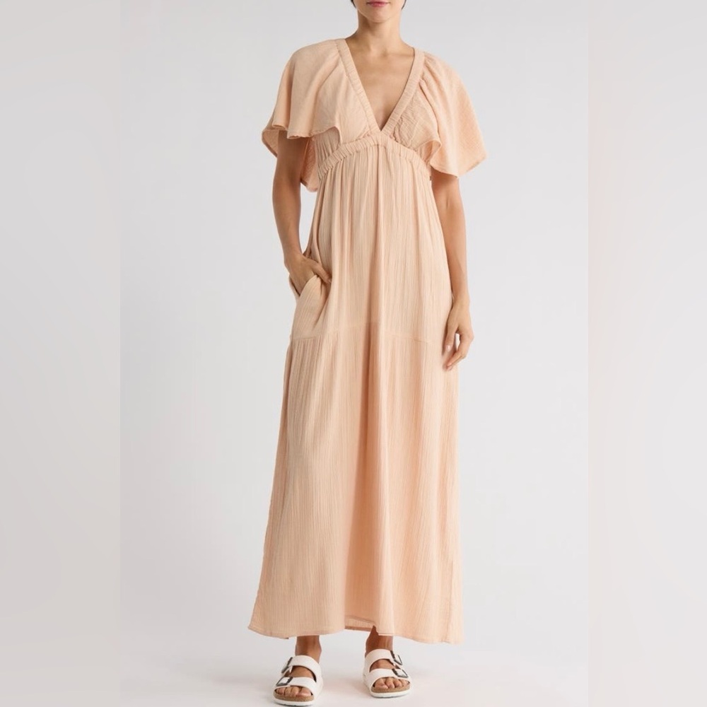 NWT Amuse Society
Sail Me Away Short Sleeve Woven Dress